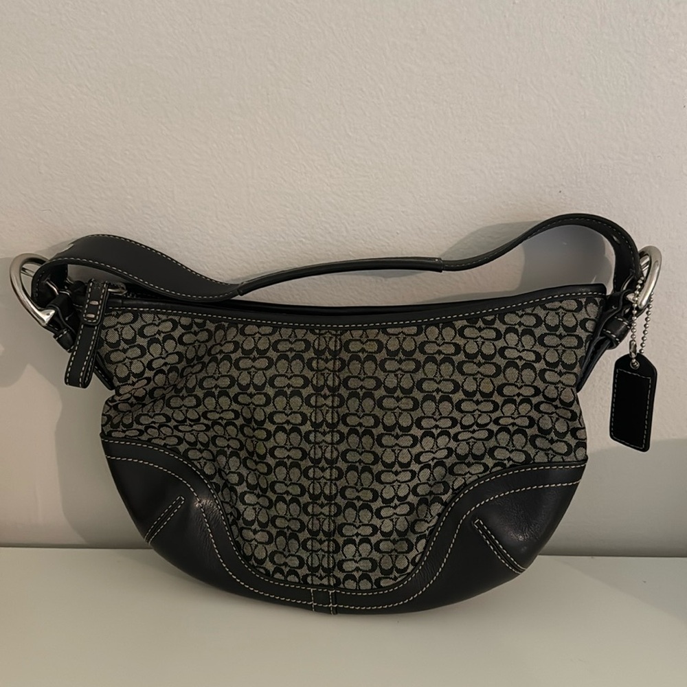 Black Coach Shoulder Bag